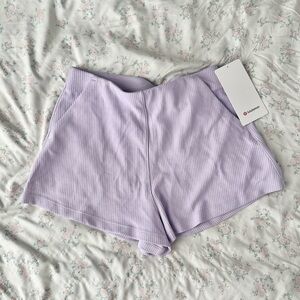 Lavender Lululemon Shorts